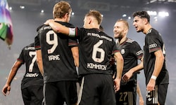 Harry Kane schoss den FC Bayern mit einem Doppelpack in die nächste Pokal-Runde.