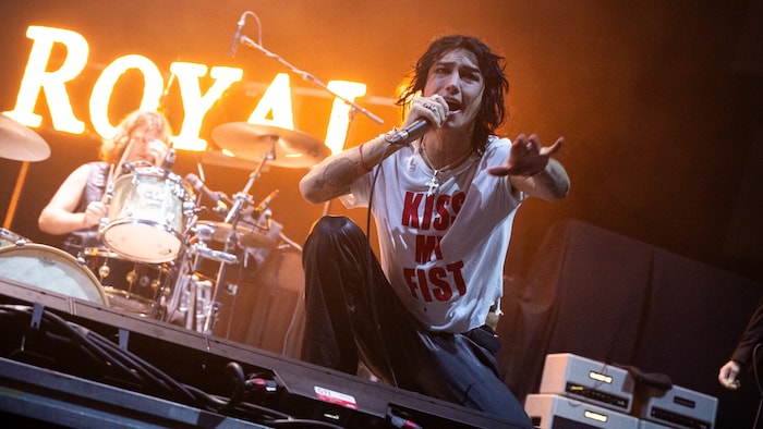 Rockband made in America: Das Las-Vegas-Kollektiv Palaye Royale heizte die Stimmung für Yungblud ...