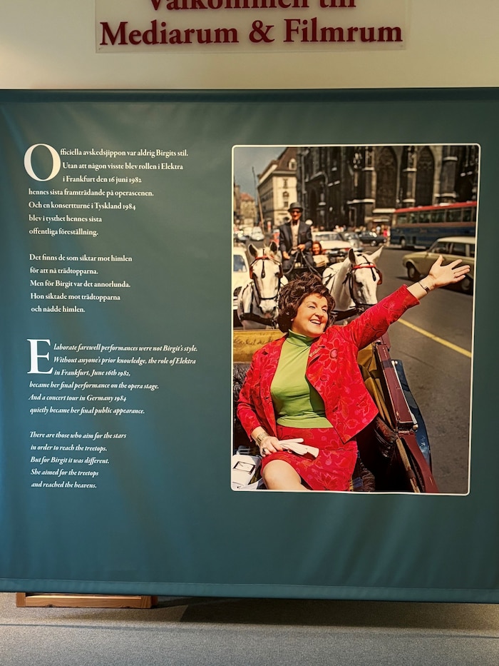 Aus Wien grüßt Birgit Nilsson in ihrem Museum, voller Erinnerungen an ihre einzigartige ...