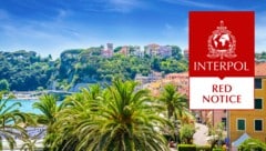 An der malerischen Riviera von Savona klickten nach einem Interpol-Haftbefehl für den ...