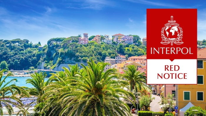 On the picturesque Savona Riviera, the handcuffs clicked after an Interpol arrest warrant was ...