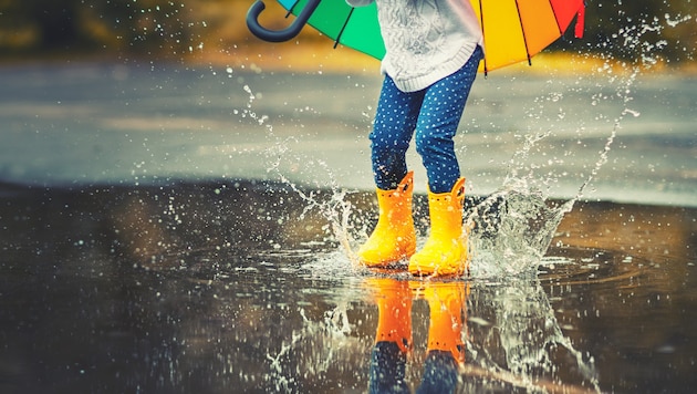 Bereits am Sonntag wird es vielerorts unbeständig, die neue Woche startet mit Regen und Wolken ...