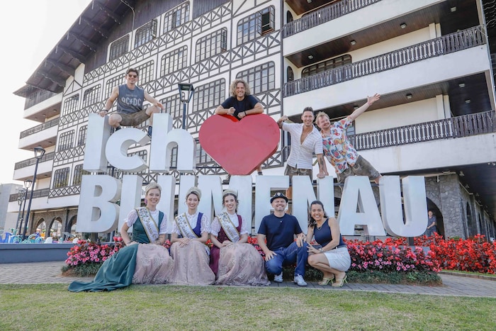 Die Draufgänger beim zweitgrößten Oktoberfest der Welt...