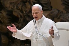 Der Papst betonte, dass echter Fortschritt nur möglich sei, wenn die Würde des Menschen oberste ...