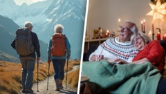 Sowohl das Wandern als auch das Fernsehen gehören für viele Pensionsten zum Alltag.