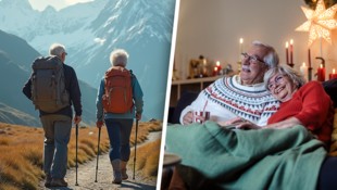 Sowohl das Wandern als auch das Fernsehen gehören für viele Pensionsten zum Alltag.