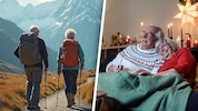Sowohl das Wandern als auch das Fernsehen gehören für viele Pensionsten zum Alltag.