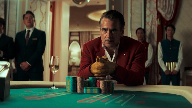 Colin Farrell in der Casino-Metropole Macau. Der edle Gentleman verwandelt sich im Lauf des ...