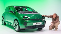 „Ich schau dir in die Augen, Kleiner.“ Stephan Schätzl bei der Vorstellung des neuen Renault ...