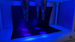 Carola Kager, wissenschaftliche Mitarbeiterin an der FH Wiener Neustadt, arbeitet an einem ...