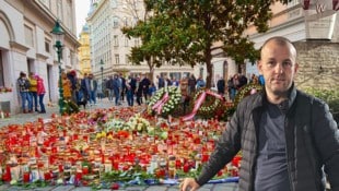 Vier Menschen wurden am 2. November 2020 von einem Terror-Attentäter ermordet. In der „Krone“ ...