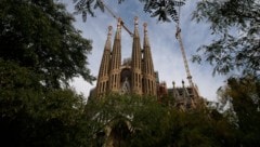 Langsam, aber doch, schreitet der Bau des beeindruckenden Monuments in Barcelona voran.