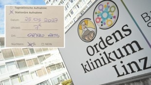 Im Ordensklinikum Linz wartet ein Patient zwei Jahre auf eine OP ...
