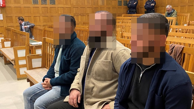 Das Gericht glaubte dem Trio nicht. Alle drei Angeklagten fassten Haftstrafen aus.