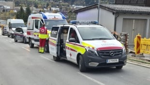 Die Verletzte wurde ins Krankenhaus gebracht.