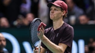 Jannik Sinner steht im Viertelfinale beim ATP-1000-Turnier in Paris.