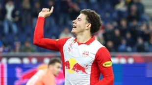 Clement Bischoff war beim 3:1 des FC Red Bull Salzburg gegen die WSG Tirol der Mann des Spiels. 
