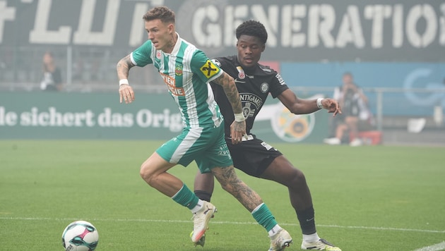 Der große Schlager der Runde: SK Rapid gegen SK Sturm Graz