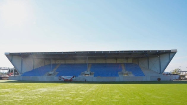 Das Stadion in Hartberg wurde zum Tatort.