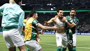 Großer Jubel bei Palmeiras