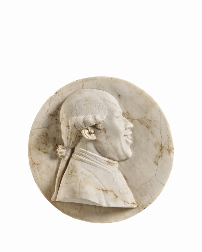 Franz Xaver Messerschmidt, sein sogenanntes Selbstbildnis lachend, um 1777-83, aus dem ...