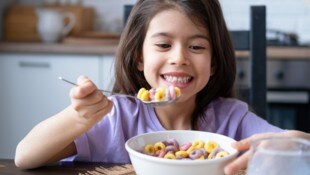 Voller Zucker! Kein ideales Frühstück.