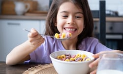 Voller Zucker! Kein ideales Frühstück.