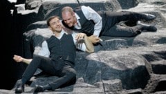 Verführer unter sich: Don Giovanni (Mattia Olivieri) und Leporello (Philippe Sly, re.). 