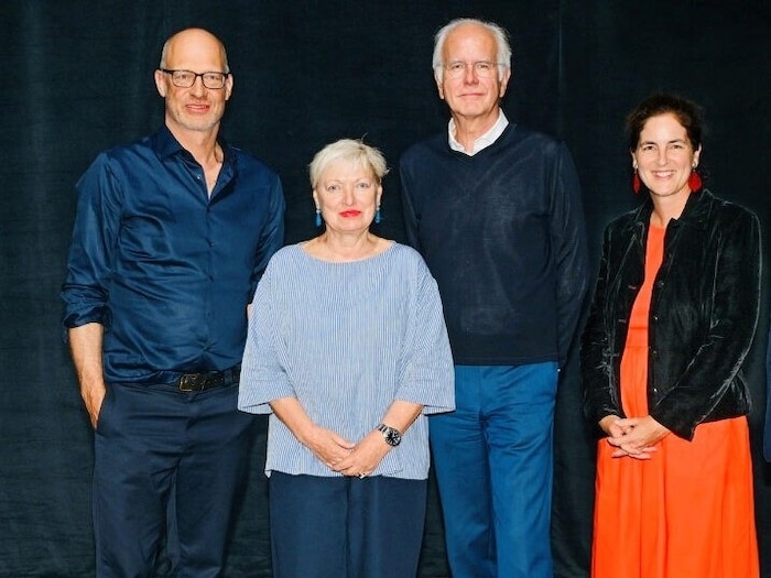 Mitterbauer, Entertainer Harald Schmidt, Karin Bergmann (Theater) und Schauspieler Joachim ...