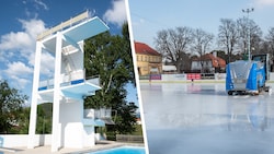 Der beliebte Sprungturm in Ternitz ist seit 2020 bereits geschlossen, weil er akute ...