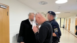 Der 39-Jährige bei seinem Mordprozess im Landl