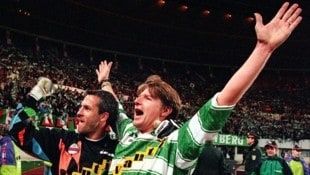 Stumpf und Konsel feierten ausgelassen den Aufstieg