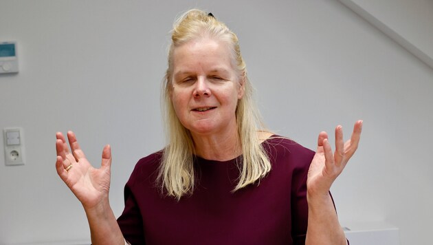 Susanne Buchner-Sabathy ist blind, Menschen zu begleiten ist ihr Herzenssache