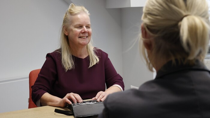 Im Gespräch mit Redakteurin Christa Blümel