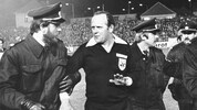 Nach dem Elferpfiff für Nottingham brauchte Referee Yuschka 1984 in Graz Polizeischutz