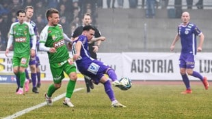 Das letzte Mal trafen die Lustenauer in der Bundealiga auf Klagenfurt.
