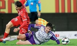 Austria Salzburg (im Bild Gabriel Marusic) verlor gegen den Kapfenberger SV klar. 