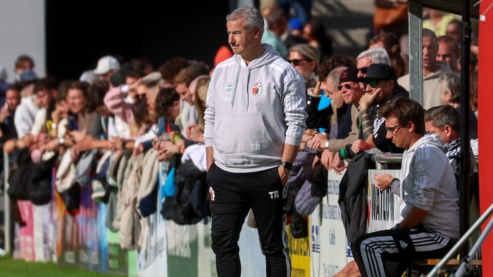 Thomas Hofer war nach dem 1:4 gegen Lauterach bedient.