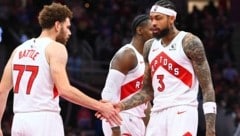 Die Toronto Raptors durften endlich jubeln – ohne Jakob Pöltl.