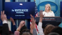 Die Pressesprecherin des Weißen Hauses, Karoline Leavitt