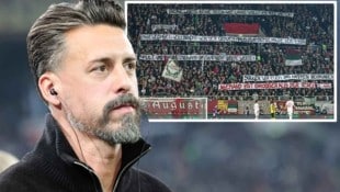 Die Augsburg-Fans gehen mit Sandro Wagner und dem Klub hart ins Gericht.