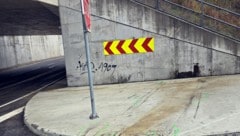 Die Spuren des tragischen Autounfalls