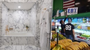 Während Millionen US-Amerikaner nicht wissen, wie sie sich die nächste Miete leisten sollen, ...