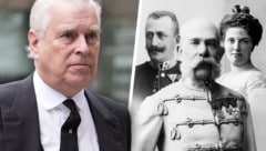 Sie durften nicht mehr waschechte Royals sein: Prinz Andrew (links) wurde von König Charles der ...