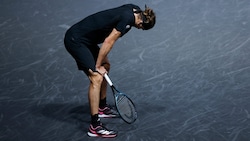 Für Alexander Zverev war am Samstag in Paris nicht viel zu holen.