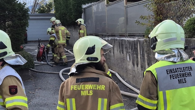 Die Feuerwehr konnte wohl noch Schlimmeres verhindern!