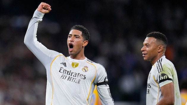 Jude Bellingham und Kylian Mbappe trafen zum Sieg.