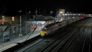 Die Station Huntingdon – hier wurde der Zug angehalten.