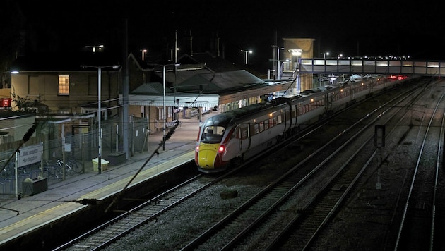 Die Station Huntingdon – hier wurde der Zug angehalten.