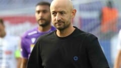 Austria-Trainer Stephan Helm hatte schon einmal mehr Freude an seinem Job.